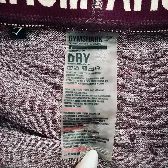 Gymshark Flex Cropped Seamless Leggings Size Small - Picture 5 of 6